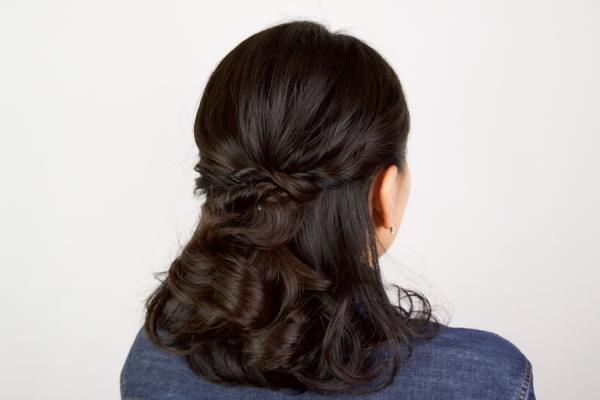 三つ編みで実現！自分でできる着物ヘアアレンジ【ミディアムヘア編】