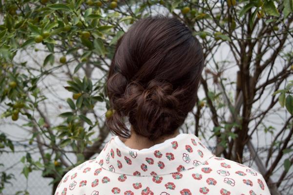 三つ編みで実現！自分でできる着物ヘアアレンジ【ロングヘア編】