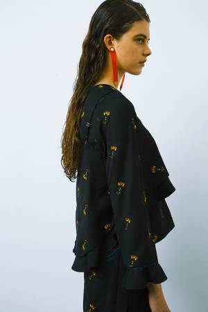 ЯPKO 2017年秋冬コレクション 冬に舞う楽園の鳥たち