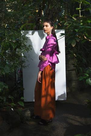 ЯPKO 2017年秋冬コレクション 冬に舞う楽園の鳥たち