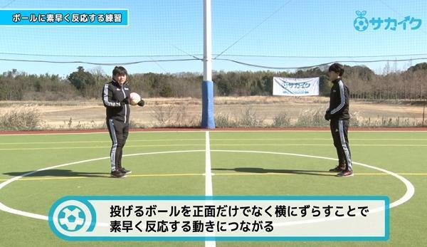 【初心者向け】 ボールへ素早く反応できるようになる練習｜サッカー３分間トレーニング