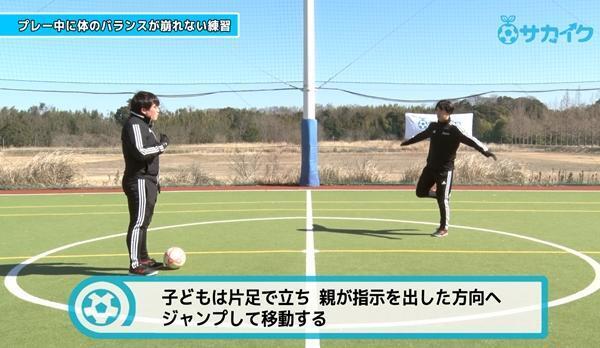 【初心者向け】 ボールに合わせて体を動かせるようになる練習｜サッカー３分間トレーニング