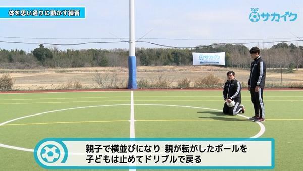 【初心者向け】体を思い通りに動かせるようになる練習｜サッカー３分間トレーニング