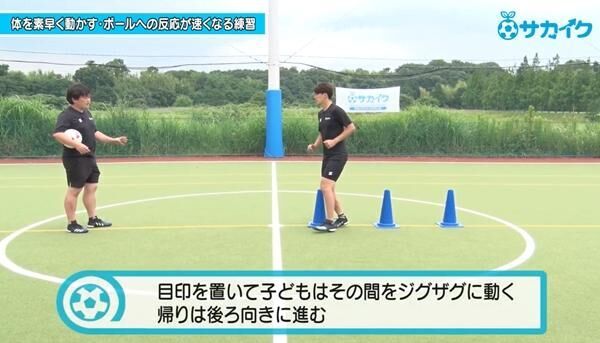 【サッカートレーニング】ボールへの反応が早くなる練習