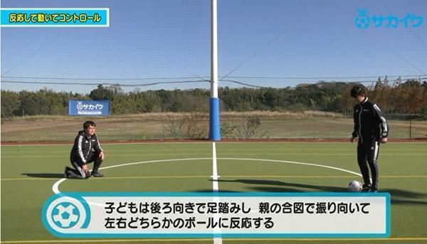 【サッカートレーニング】イレギュラーな動きに瞬時に反応できるようになる！苦手克服練習法
