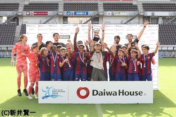 FCバルセロナがソレッソセレクトとの対戦を制し優勝　ワールドチャレンジ最終結果