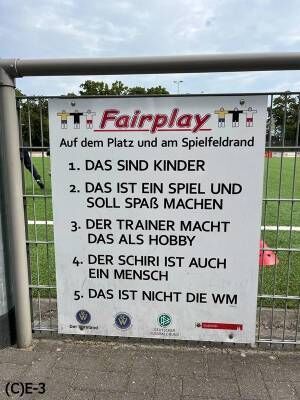 「子どもの試合はワールドカップではない」各地のグラウンドに設置されたドイツサッカー界で有名な標語の意味