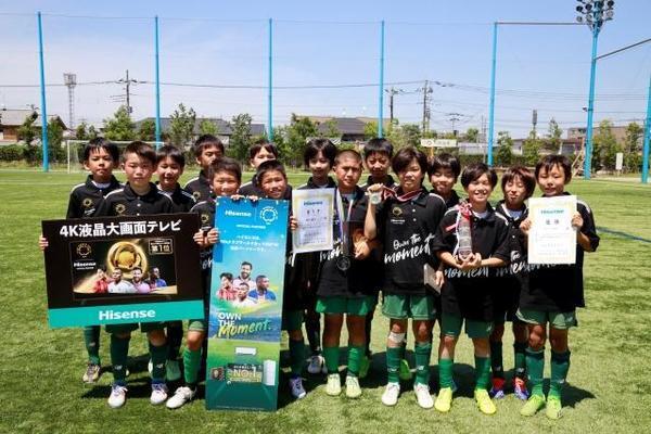 川崎から世界へ!「第１回ハイセンスカップ U12」決勝で川崎フロンターレ U-12 を下し、「FC パーシモン」が初代王者に