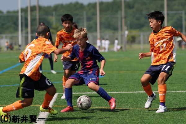 愛媛の大西キッカーズがワーチャレでバルサに挑戦。後輩たちに伝えたい、貴重な経験