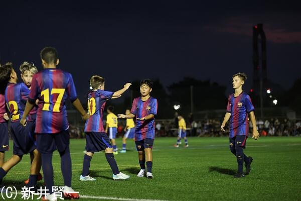ワールドチャレンジ3日目　西山芯太選手所属のバルサが大会通じて無失点でベスト4進出