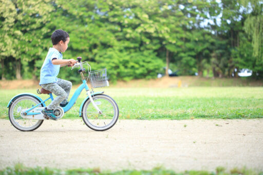子どもと自転車