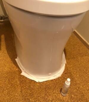 トイレトレーニング中は要注意！臭い発生源は便器と床の隙間？