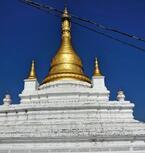ミャンマー仏教修行の中心地に立つ「日本パゴダ」