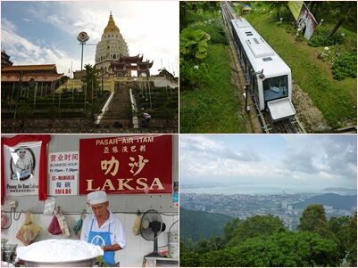 2階建てオープンデッキバス「HOP-ON HOP-OFF」〜ペナン島編〜