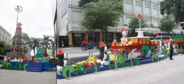 常夏のホーチミンに雪だるま出現！？クリスマスデコレーションを一挙お届け