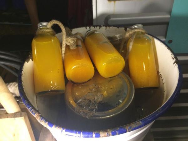 夜風に吹かれながらオープンエアーでシーフードBBQ！