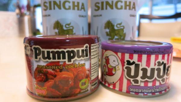 【厳選タイ土産~その２~】お酒のお供に！貝の缶詰