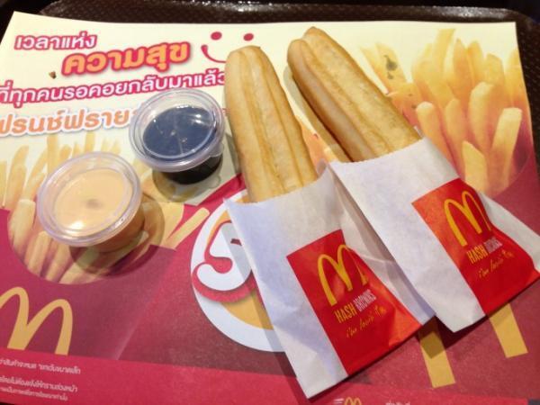 タイのマクドナルド限定メニュー「パトンコー」と「ジョーク」で朝マック！