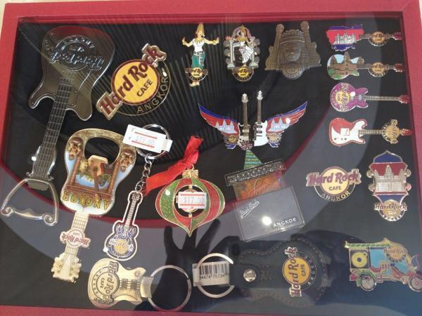 アンコールワットの街のハードロックカフェ！限定グッズをお土産に