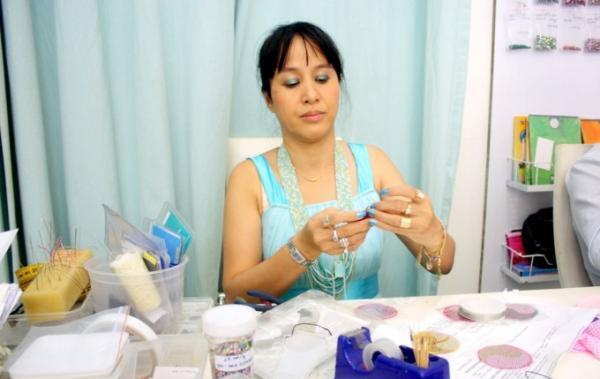 フランス人のご主人とベトナム人の奥様が営むアクセサリーショップ「Loan Kail Paris」