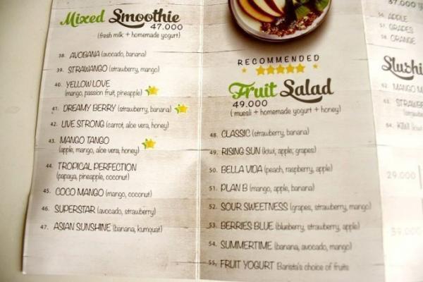 ベンタイン市場周辺での休憩に便利！フレッシュフルーツジュース屋さん「FRUITIQUE」