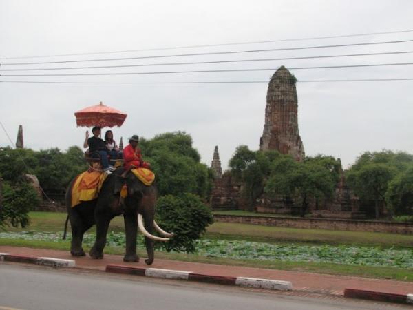 バンコクから鉄道に乗って古都アユタヤへ行ってみよう！