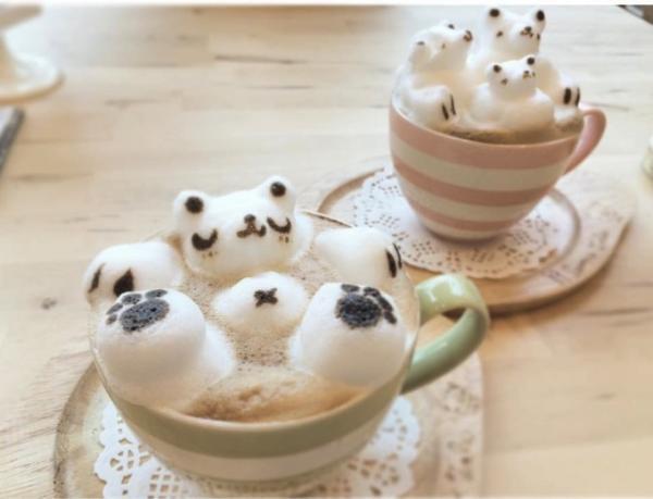可愛すぎて飲めない！？バンコクの最新３Ｄラテアート