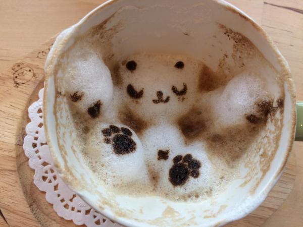 可愛すぎて飲めない！？バンコクの最新３Ｄラテアート
