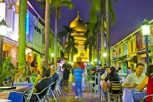 黄金のモスクで異文化体感！シンガポール「カンポン・グラム」