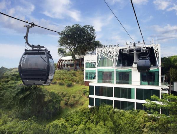 ケーブルカーの出発点！シンガポール絶景スポット「マウントフェーバー」