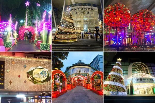 シンガポールに東南アジア最大級の幻想的なクリスマスイルミネーション点灯