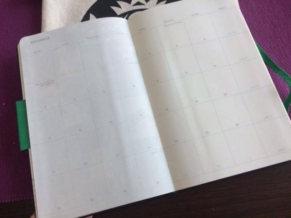 タイのスターバックスでは年末に「手帳」が貰えます！