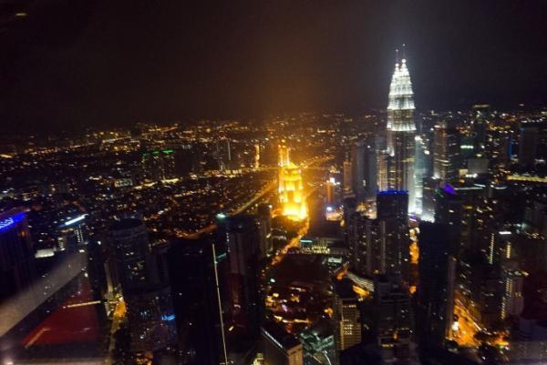 KLタワーからクアラルンプールの夜景を眺めよう