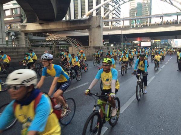 タイ人の国王への愛を感じるイベント「BIKE FOR DAD」