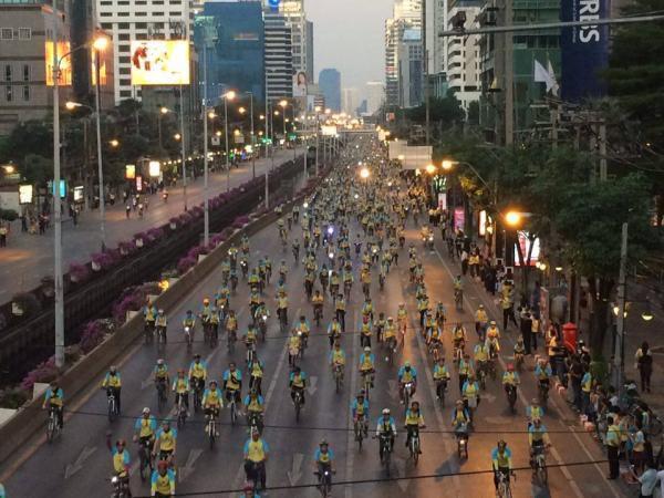 タイ人の国王への愛を感じるイベント「BIKE FOR DAD」