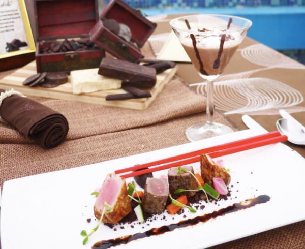 セブ島「マルコポーロプラザ セブ」が提案するチョコレート尽くしのコース