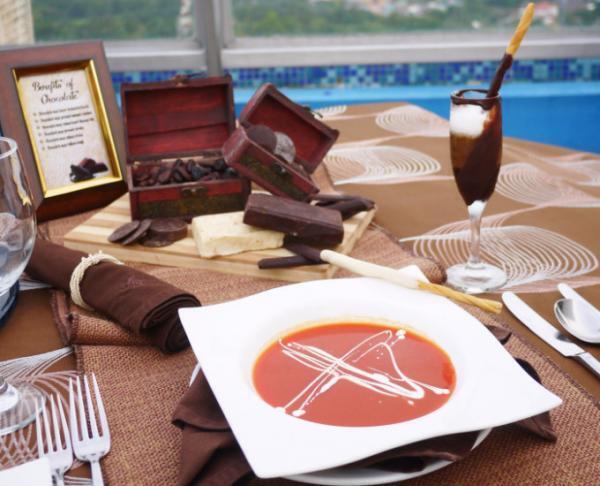 セブ島「マルコポーロプラザ セブ」が提案するチョコレート尽くしのコース