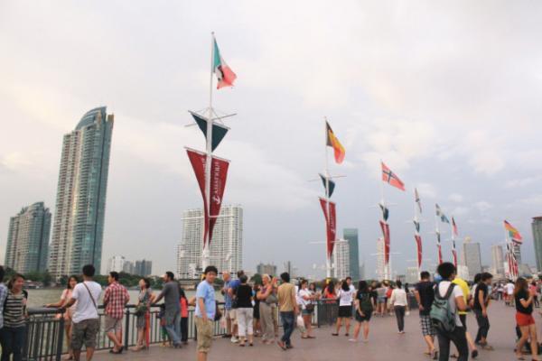 バンコクの大型ナイトマーケット「アジアティーク・ザ・リバーフロント」