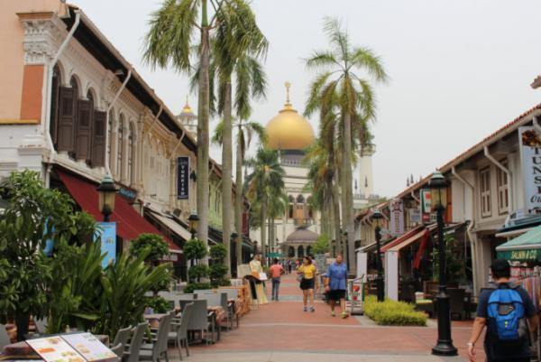 シンガポールのアラブストリートでトルコ料理に舌鼓