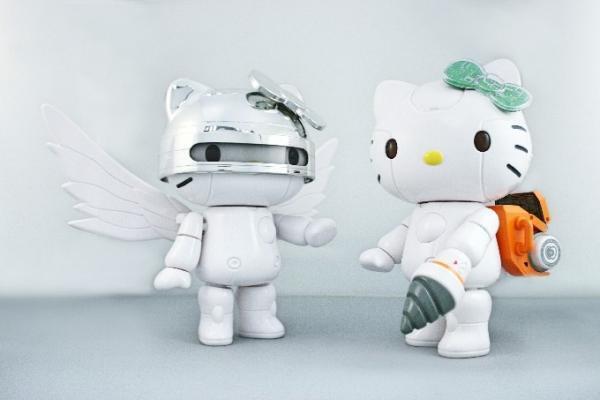 キティちゃんがロボットに！？シンガポールで「ロボット・キティ」イベント開催
