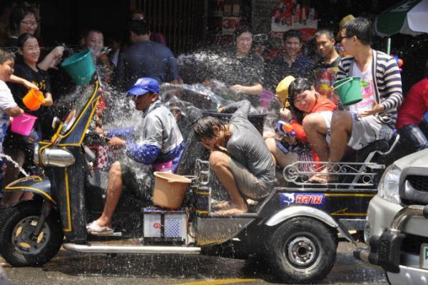 タイの旧正月「ソンクラーン（水掛け祭り）」に行ってみたい！