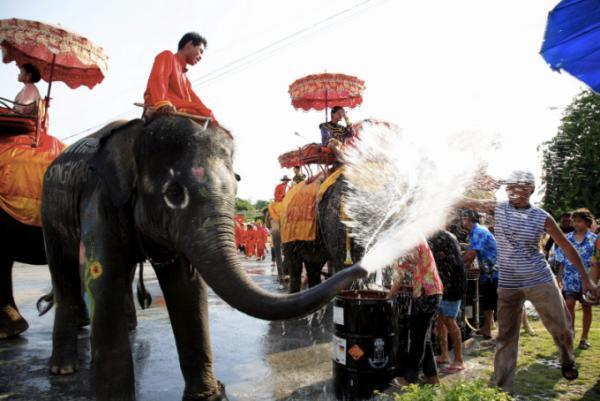 タイの旧正月「ソンクラーン（水掛け祭り）」に行ってみたい！