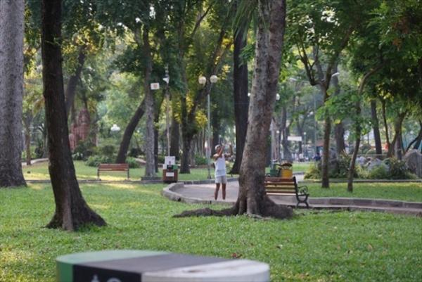野外ジムでひと汗かいてフォー食べる！ベトナム式健康生活のススメ