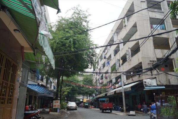 まるで箱庭？チュンクー（団地）で眺めるベトナムローカルの暮らし