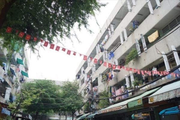 まるで箱庭？チュンクー（団地）で眺めるベトナムローカルの暮らし