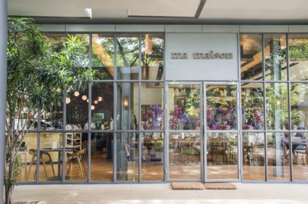 華麗なる一族の邸宅庭園に佇むタイ料理レストラン「ma maison」