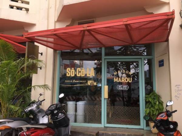 ベトナムの高級チョコレートブランド「MAROU」の直営カフェ