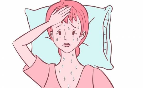 頭が熱くて大量の寝汗で眠れない…生活の質が下がる更年期の汗対策【医師監修】
