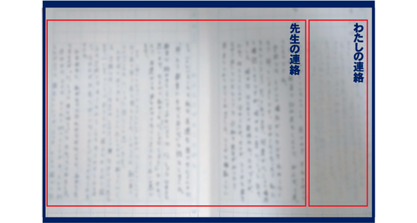 連絡帳でのやりとりをしました【双子を授かっちゃいましたヨ☆ 第15話】