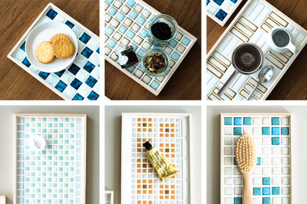 北欧風カフェトレイを作ろう！DIY初心者OKの手作りタイルクラフトキット発売